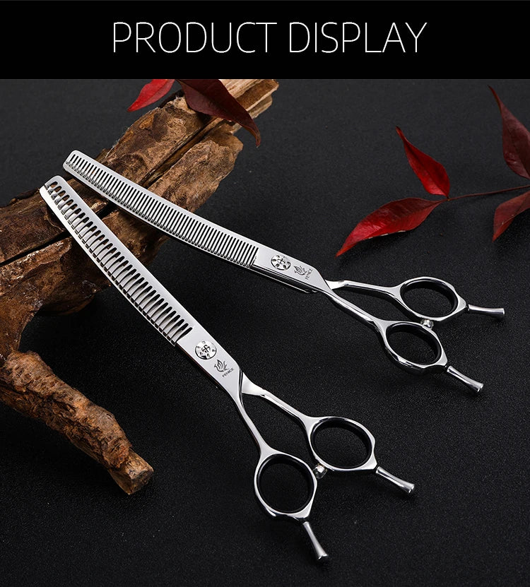 Fenice 7.0 inch Left Handed Professional Dog Grooming Scissors