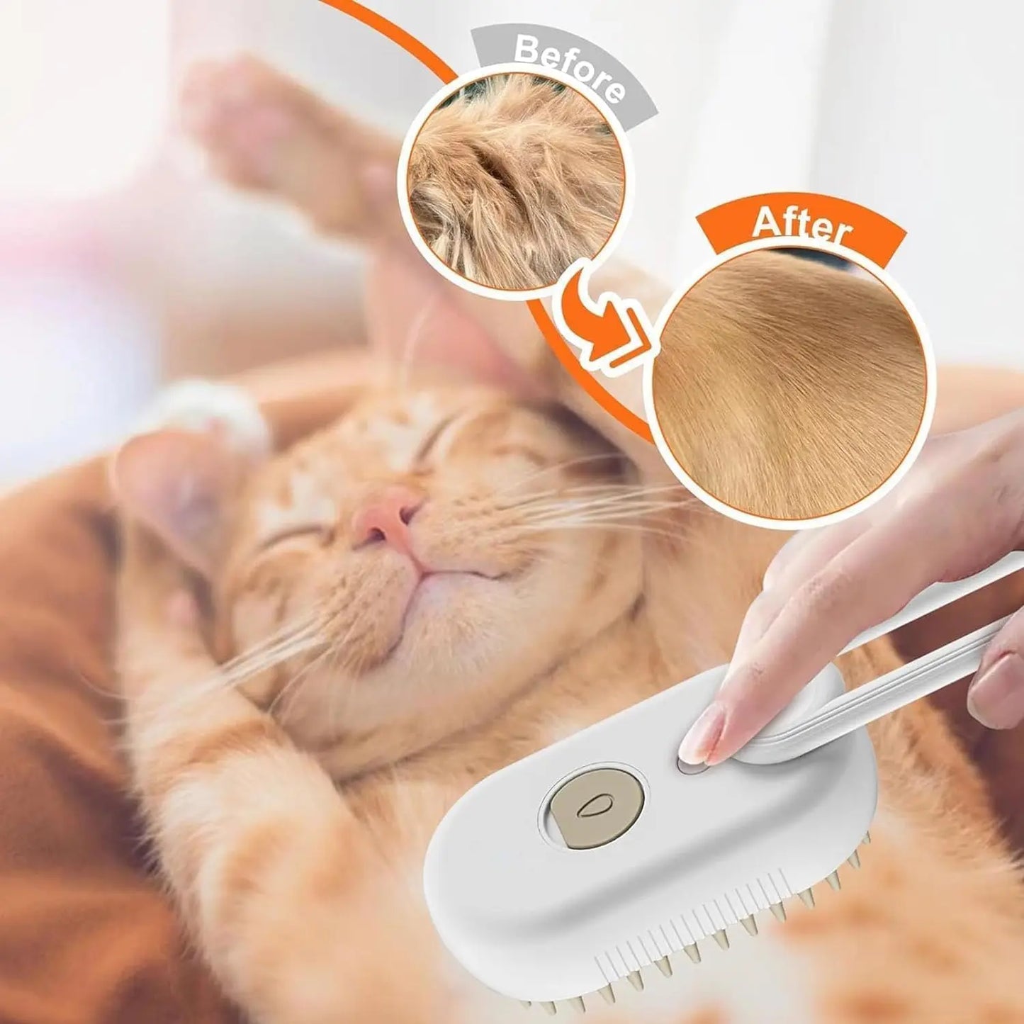 3 in 1 Electric Spray Massage Brush