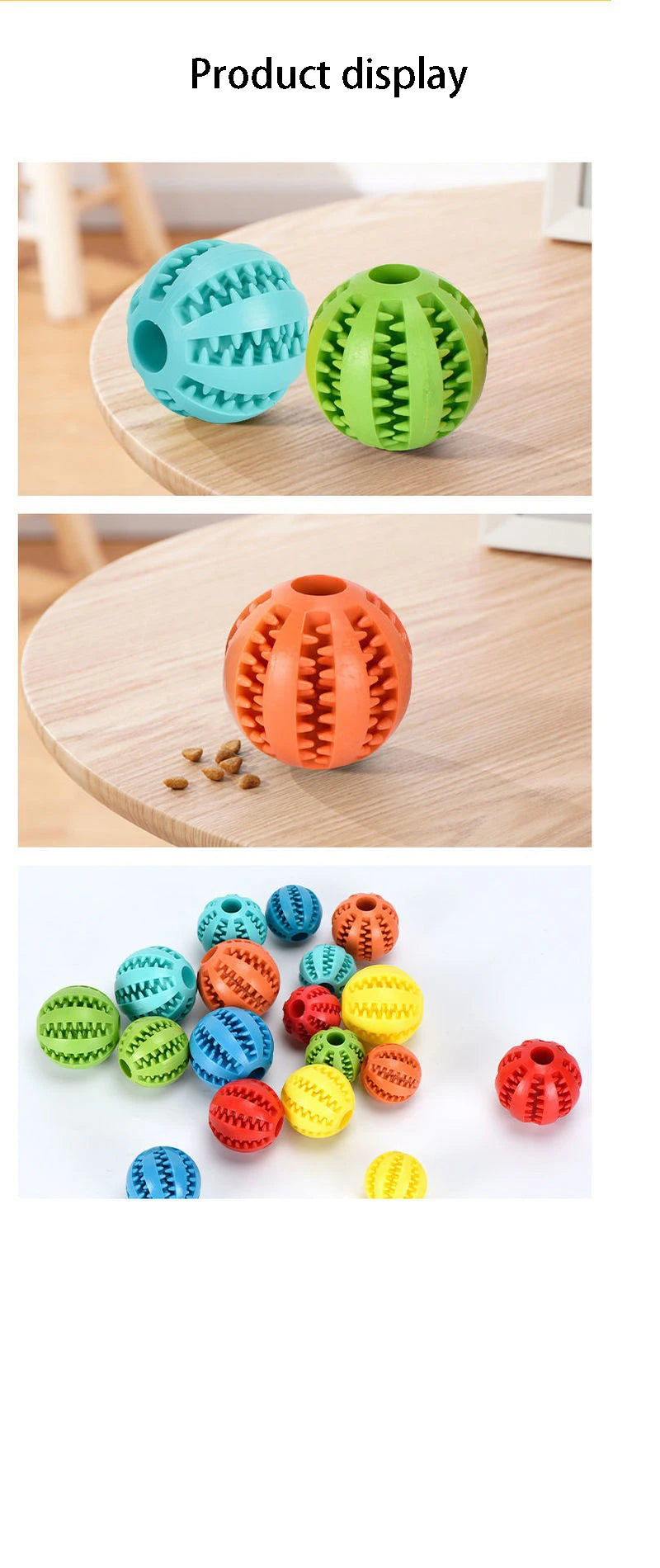 Natural Rubber Chew Toy for Healthy Teeth