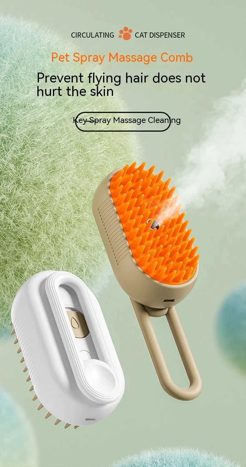 3 in 1 Electric Spray Massage Brush