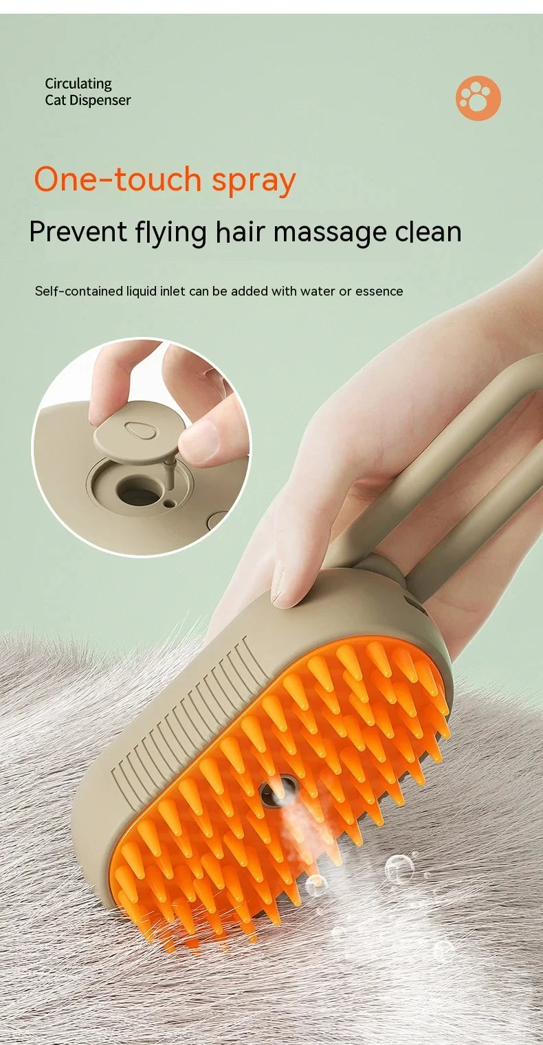 3 in 1 Electric Spray Massage Brush