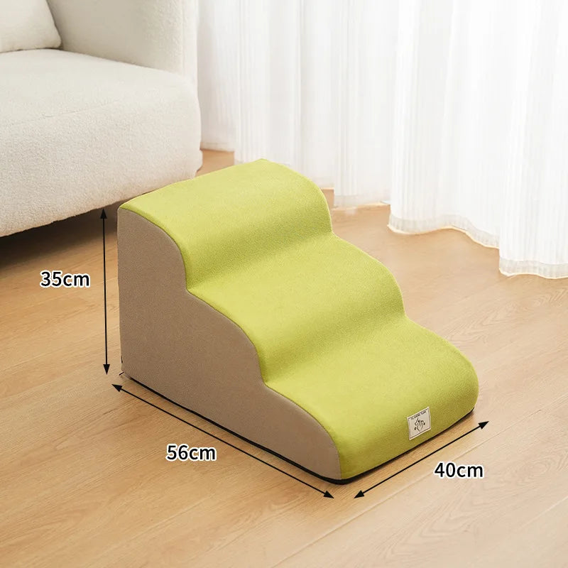 2/3 Pets Step Stair Dog Cat Ramp Ladder Protect Dogs Sofa Removable Washable Training Pet Secure Ramp Stairs Pets Supplies Gifts