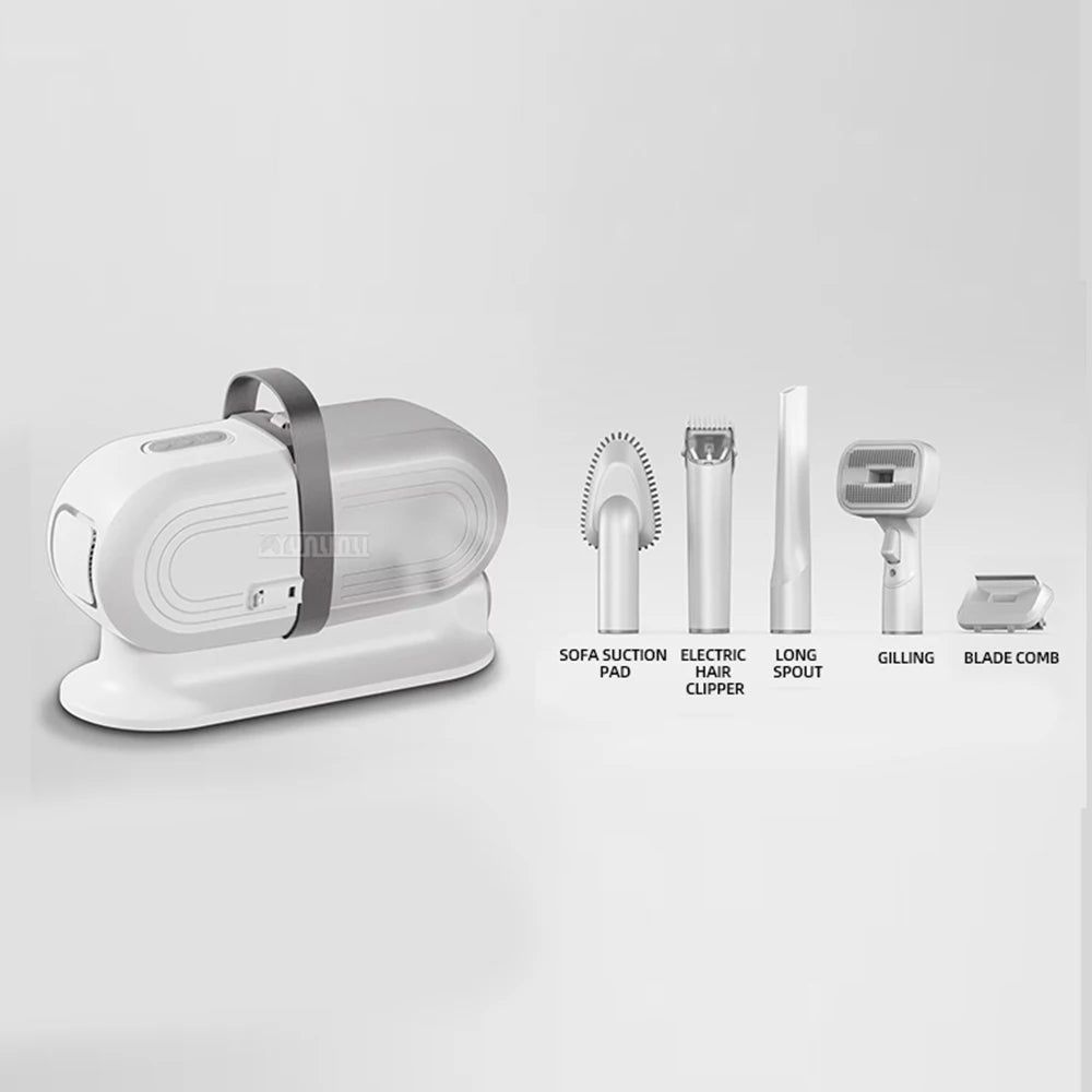 Electrique Dog Grooming Kit Comb Household Pet Wireless Hair Aspirateur Vacuum Suction Force Pet Aspirateur Electrique