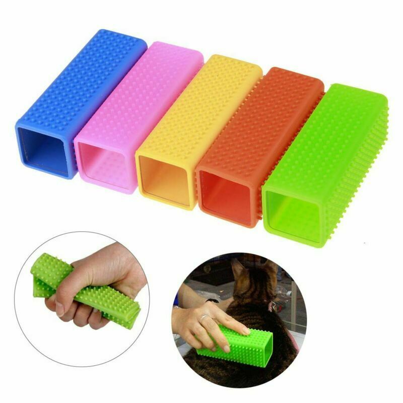 Effective Pet Hair Removal Silicone Cleaning Brush