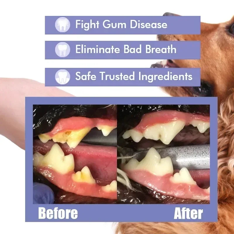 Pet Teeth Cleaning Spray Fresh Breath Solution