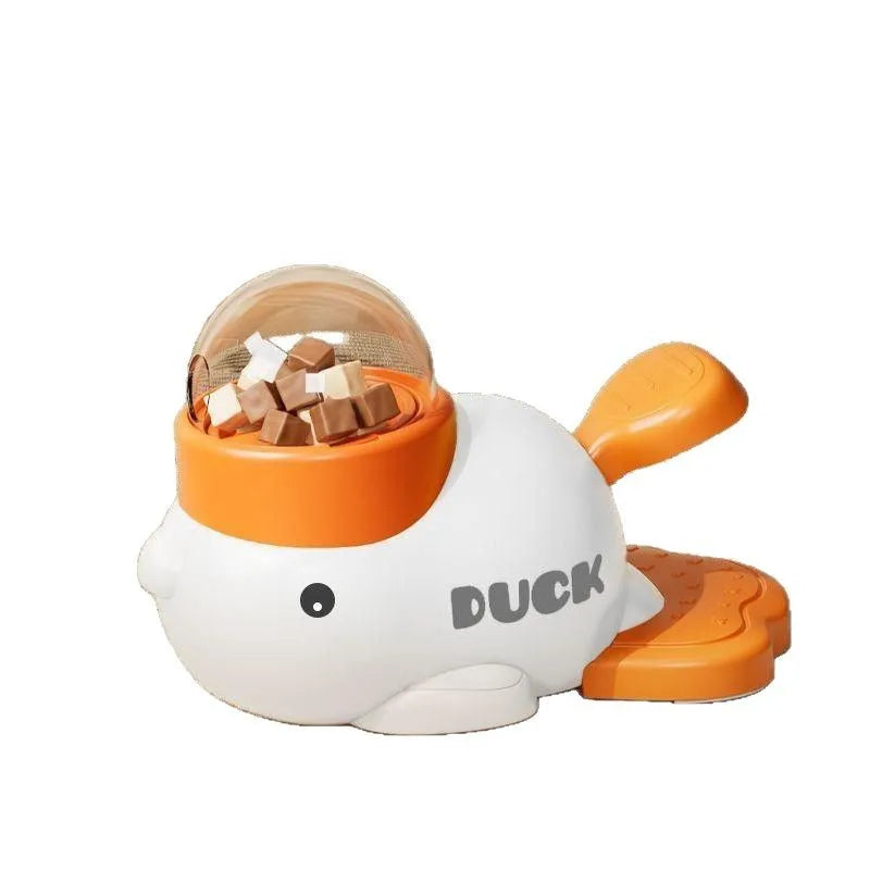 Interactive Duck Design Puzzle Feeder Toy