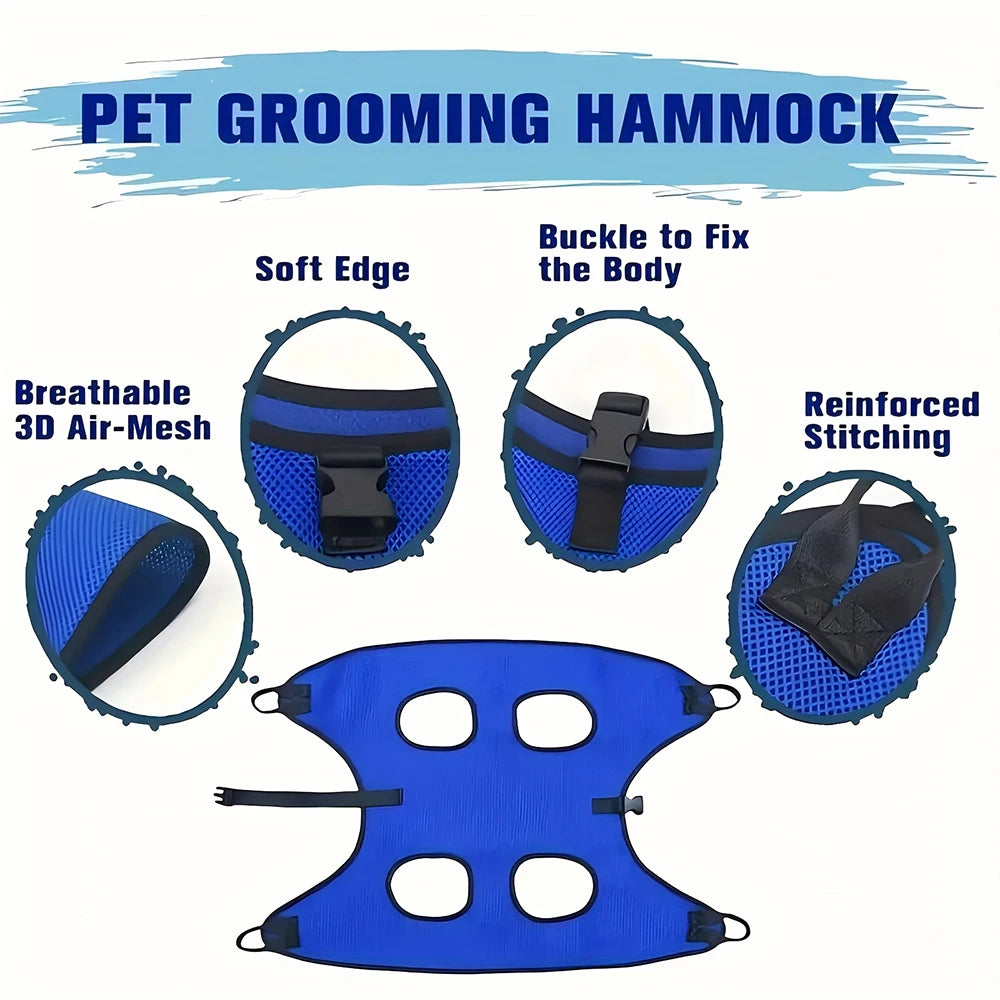 Grooming Hammock Bath Bag for Easy Trimming