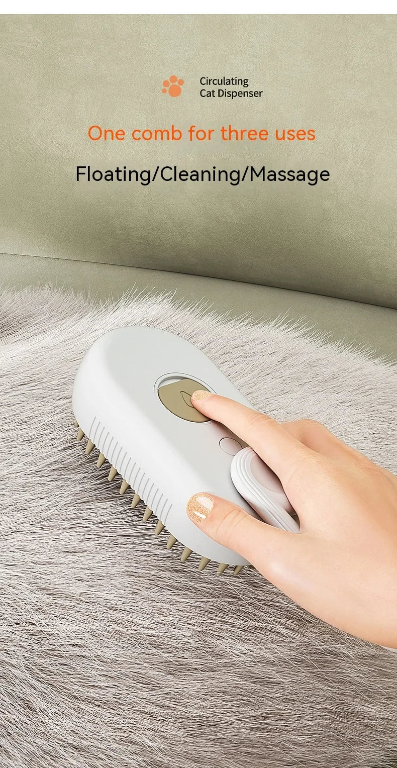 3 in 1 Electric Spray Massage Brush