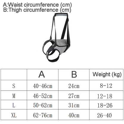 Adjustable Hind Leg Support Strap for Pets