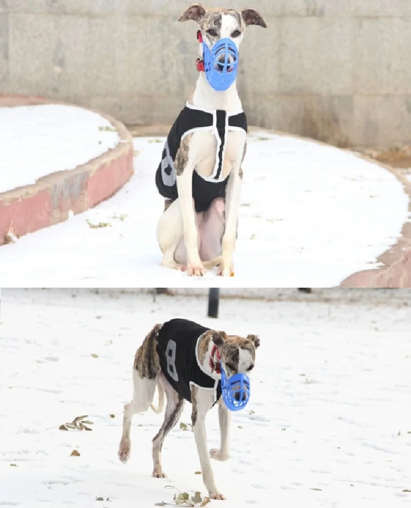 Breathable Basket Muzzle for Large Dogs