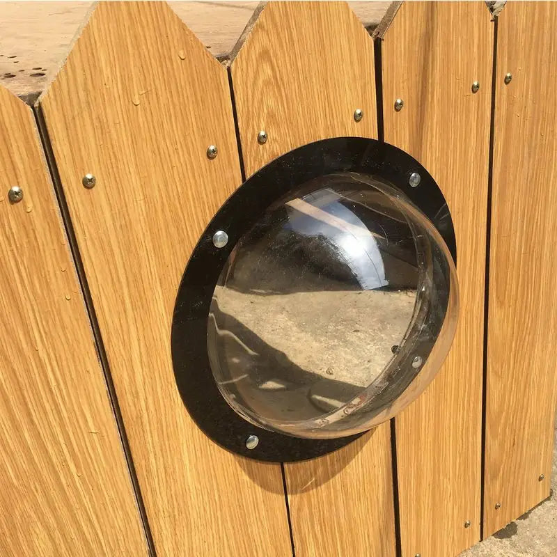 Dog Porthole Window Round Transparent for Fence Pet Peek Look Out Durable Dome
