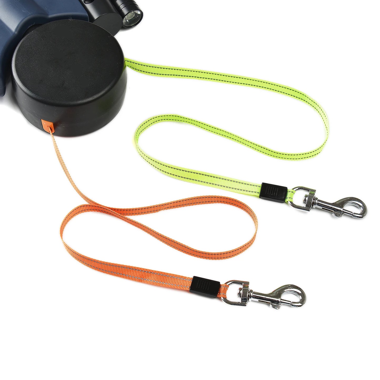 3M Dual Retractable Reflective Pet Leash Lead [360 Swivel]