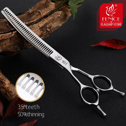 Fenice 7.0 inch Left Handed Professional Dog Grooming Scissors