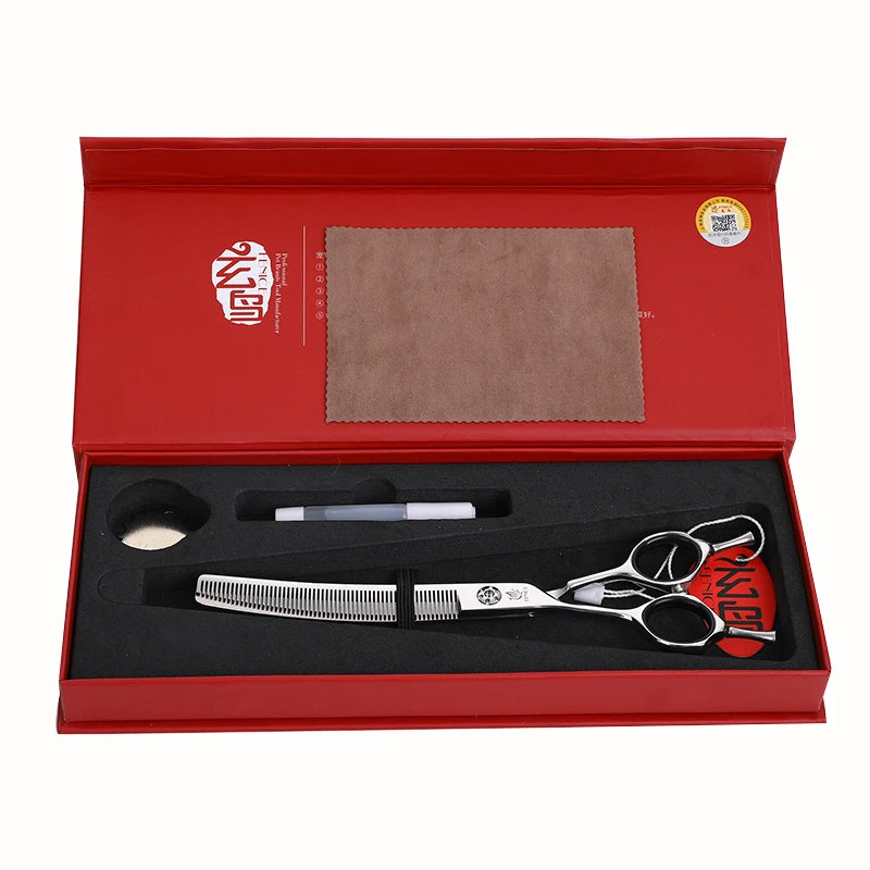 Fenice 7.0 inch Left Handed Professional Dog Grooming Scissors