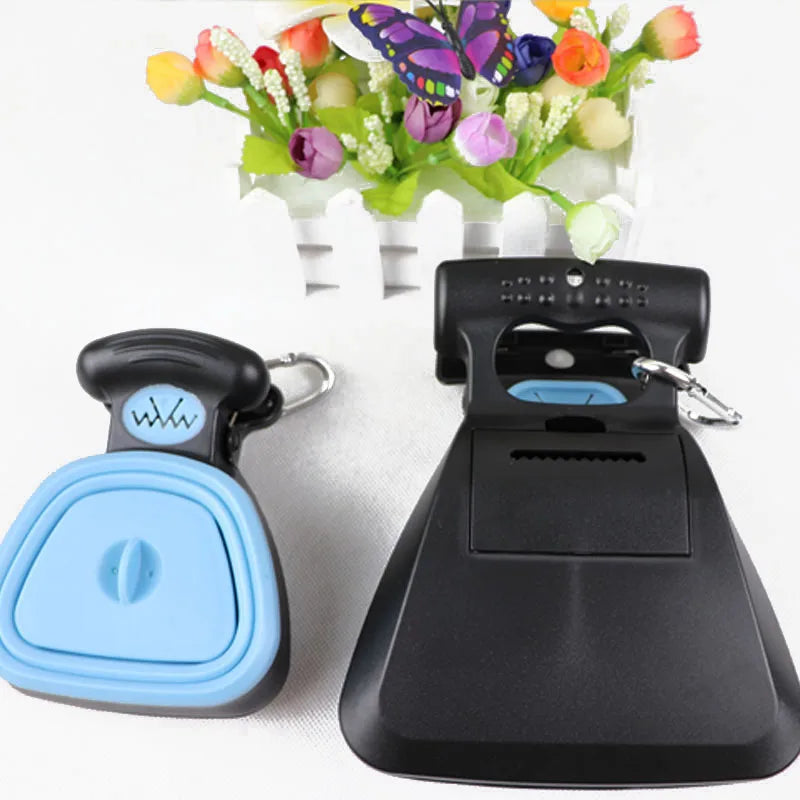 Foldable Pooper Scooper With Decomposable Bags