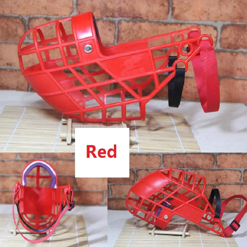 Breathable Basket Muzzle for Large Dogs