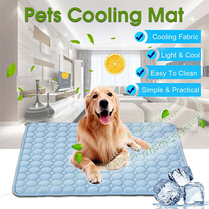 Cooling Summer Pet Mat and Blanket Pad
