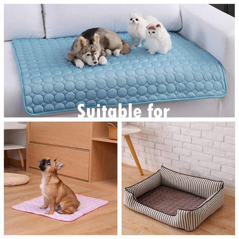 Cooling Summer Pet Mat and Blanket Pad