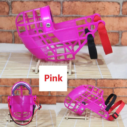 Breathable Basket Muzzle for Large Dogs