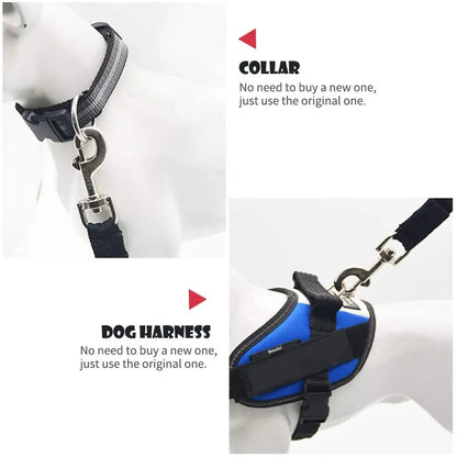 Adjustable Pet Car Seat Belt Harness Safety Clip