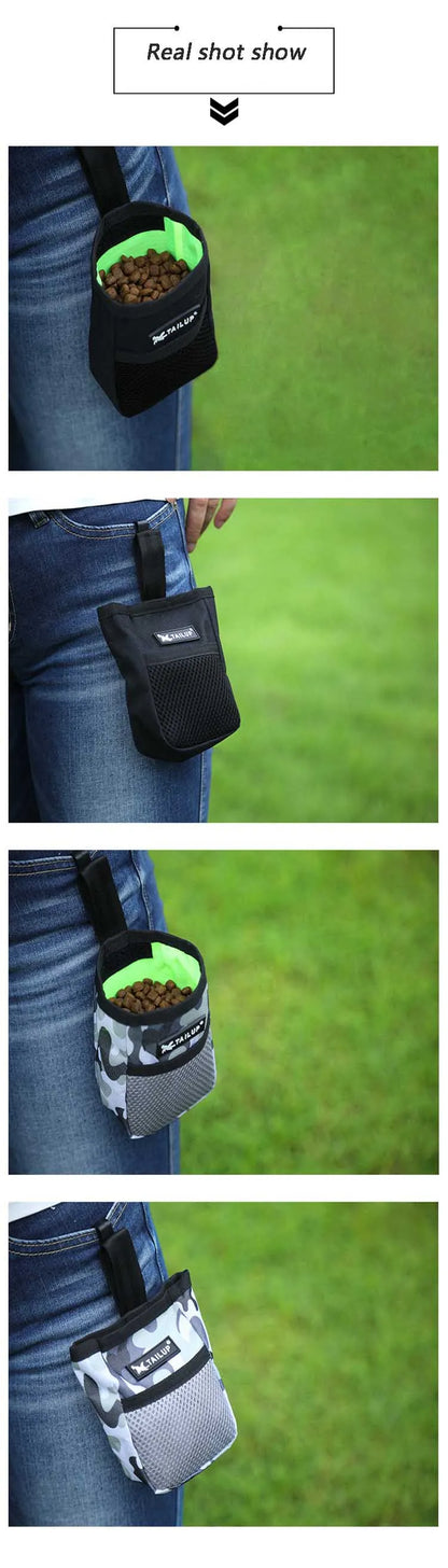 Portable Training Treat Bag for Outdoor Use