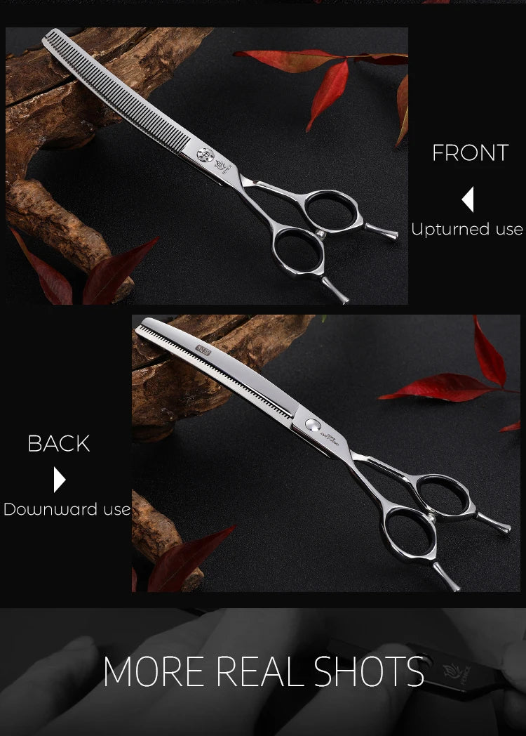 Fenice 7.0 inch Left Handed Professional Dog Grooming Scissors