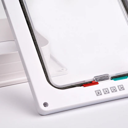 Smart Pet Door with Four Way Locking System