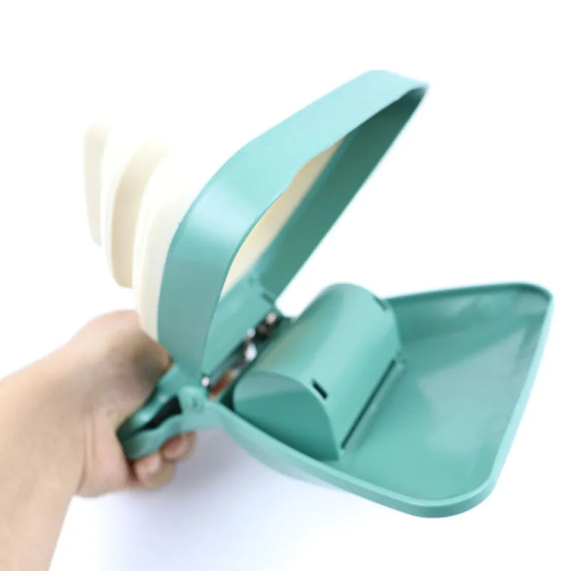 Foldable Pooper Scooper With Decomposable Bags