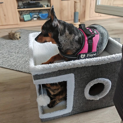 Multi-Level Pet Foldable House