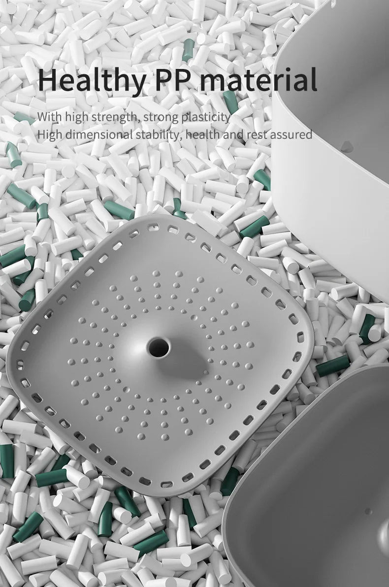 Large Capacity Auto Recirculating Cat Water Fountain