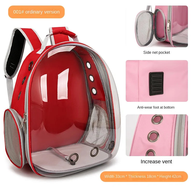 PurView Pro Transparent Cat Backpack - As seen in Argylle