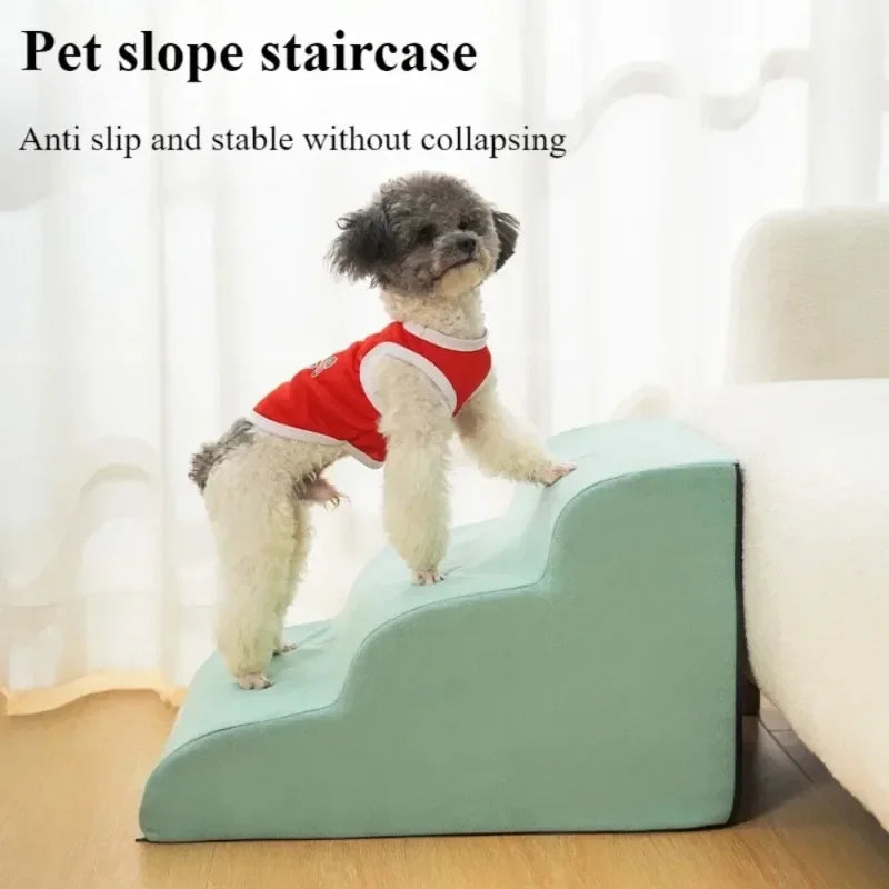 2/3 Pets Step Stair Dog Cat Ramp Ladder Protect Dogs Sofa Removable Washable Training Pet Secure Ramp Stairs Pets Supplies Gifts