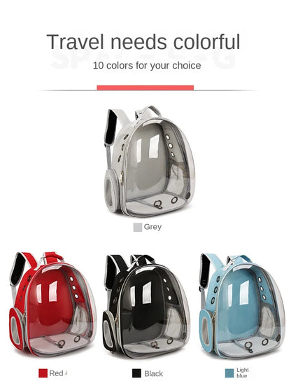 PurView Pro Transparent Cat Backpack - As seen in Argylle