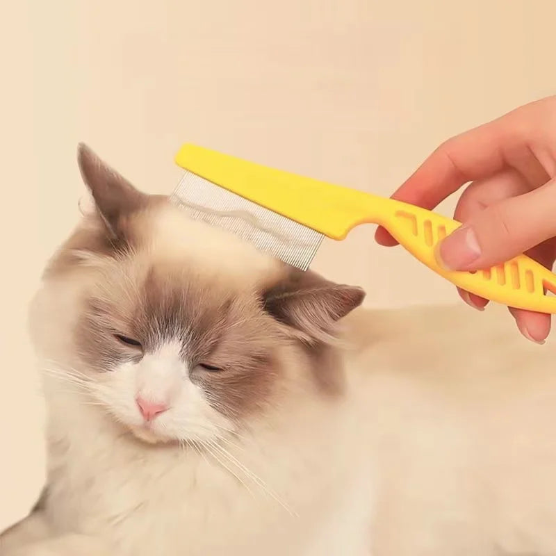 Stainless Steel Pet Hair Shedding Comb Tool