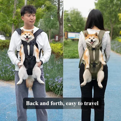 Chest Pet Bag Wrapping Large Dog Backpack