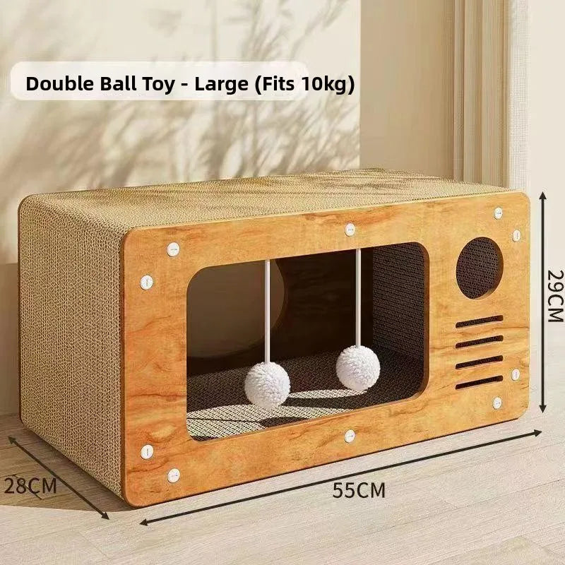 Indoor House Villa Space with Scratching Board