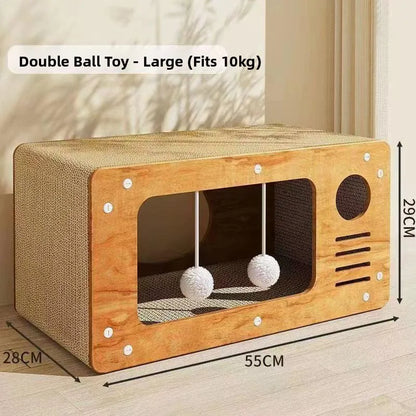 Indoor House Villa Space with Scratching Board