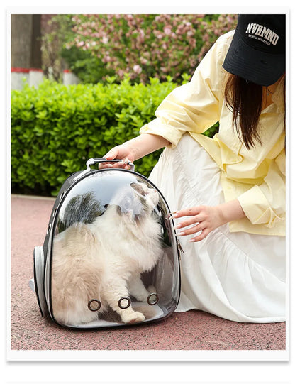 PurView Pro Transparent Cat Backpack - As seen in Argylle