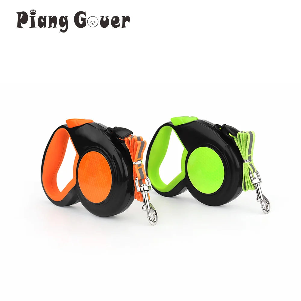 Automatic Retractable Reflective Leash in Multiple Lengths