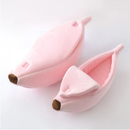 Cozy Banana Bed for Small Pets