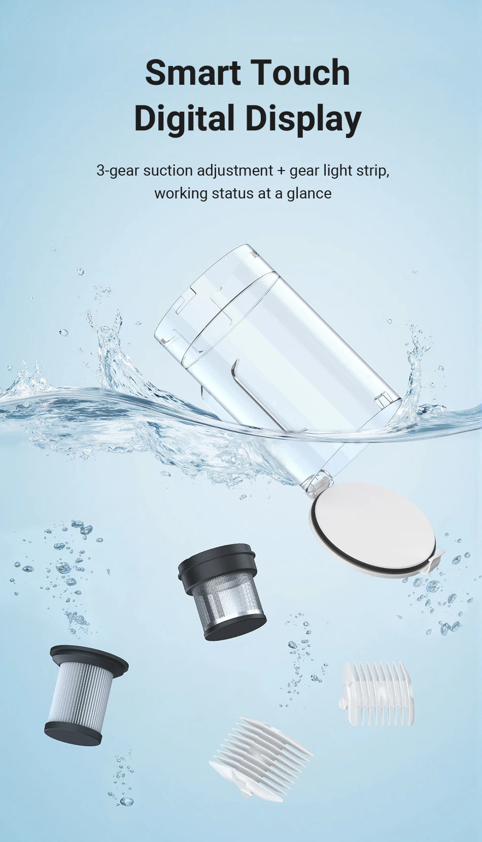 Multifunction Smart Pet Grooming Vacuum Kit 5 IN 1