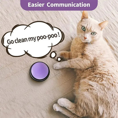 Dog Communication Buttons Voice Recording Buzzer