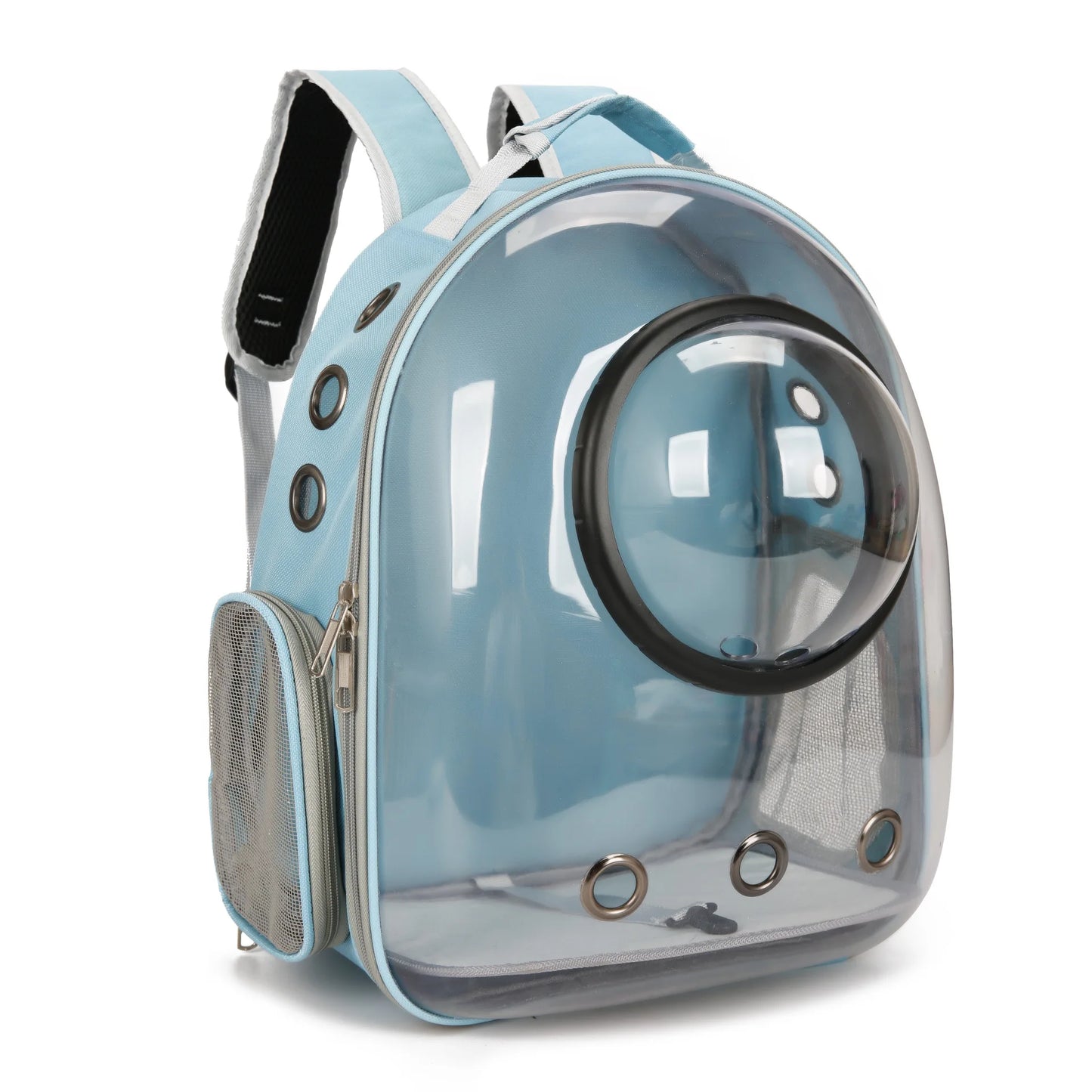 {As seen in Argylle} Space Capsule Pet Backpack-Airline Approved Transparent Carrier [Large Capacity + 360° Ventilation + Dual Handles]