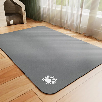 Absorbent Pet Feeding Mat Quick Dry Easy Clean