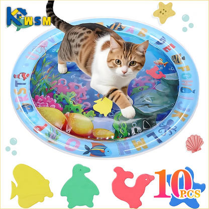 Inflatable Water Play Mat With Ocean Theme