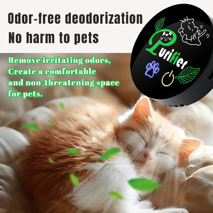 Smart & Portable Pet Deodorizer [Dual-Core + High-Efficiency]