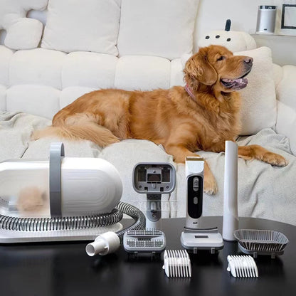 Electrique Dog Grooming Kit Comb Household Pet Wireless Hair Aspirateur Vacuum Suction Force Pet Aspirateur Electrique