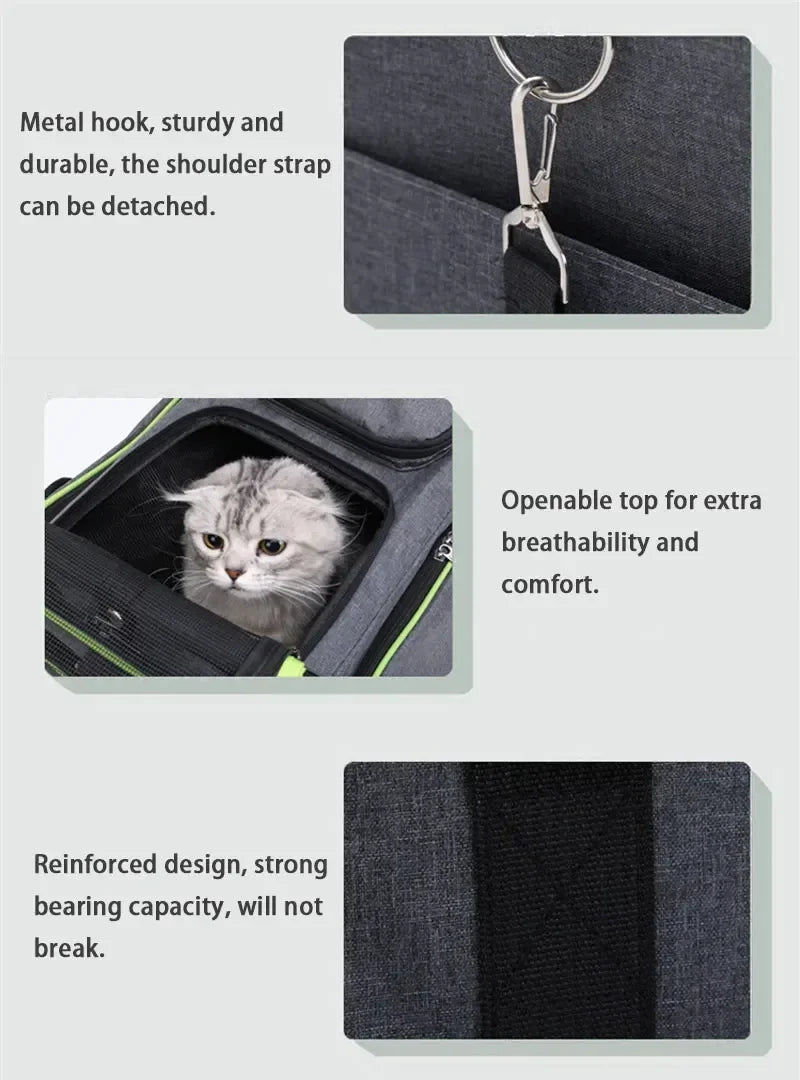 Large Foldable Pet Carrier Bag