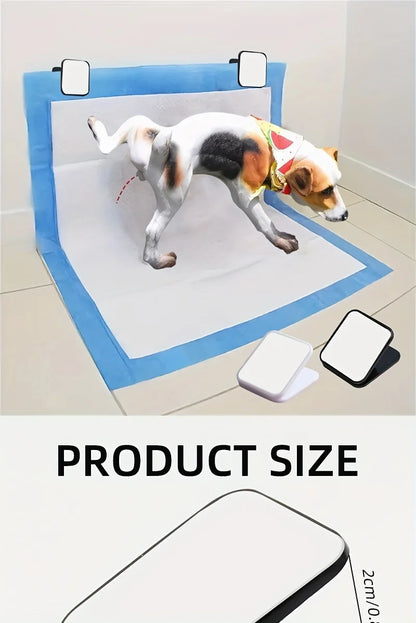 Wall-Mounted Pee Pad Clip Holder Set