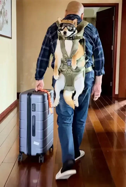 Chest Pet Bag Wrapping Large Dog Backpack